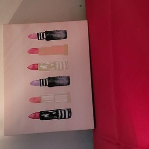 13X13 lipstick wall art